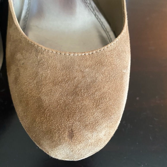 Steve Madden- Roxxie taupe suede wedge. Size 9.5. 5.5” heel and 1.5” platform - Picture 11 of 11